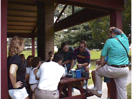 [IMAGE: Jerry has our rapt attention]